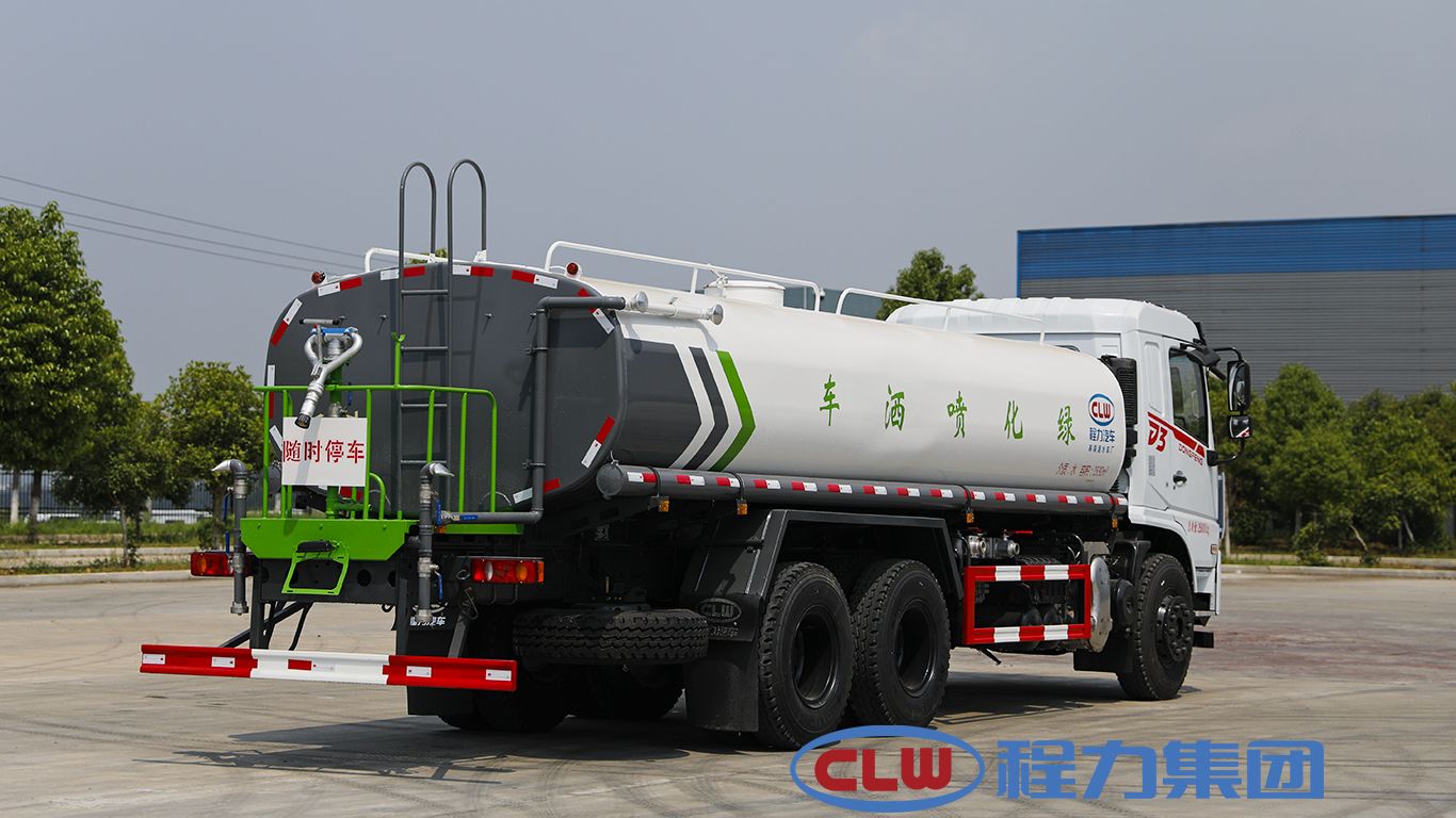 国六新款东风D3后双桥绿化洒水车